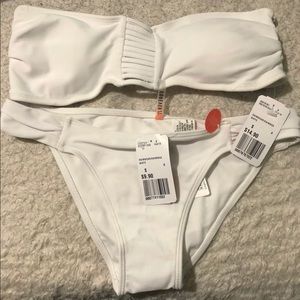 White Forever21 2 Piece Bikini
